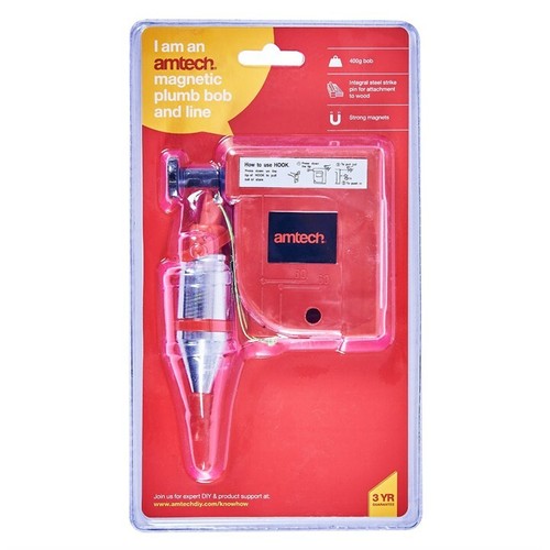 Magnetic plumb bob line 400g - magnetic, &