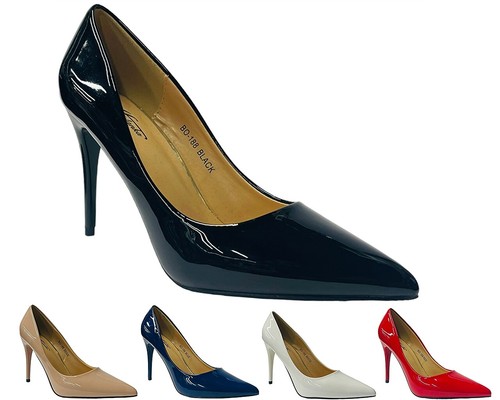 Women faux patent leather - faux,