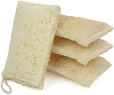 YICOTA 4 Pack Seep Eco Sponges,Reusable Washing up Sponge,Compostable Kitchen