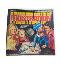 VINTAGE 1977 POP-A-MATIC FRUSTRATION FAMILY BOARD GAME COMPLETE 