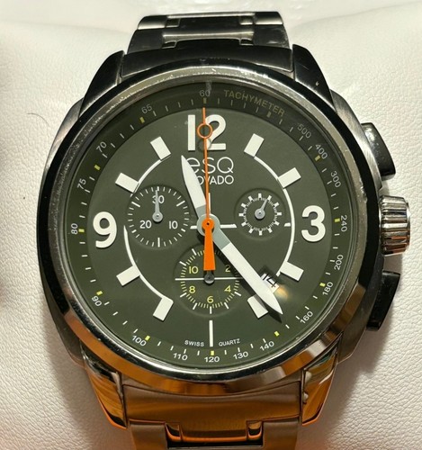 New esq movado - silver, tone
