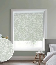 Laura Ashley Sage Green Lloyd Roman Blind