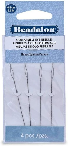 Collapsible eye needles - collapsible,
