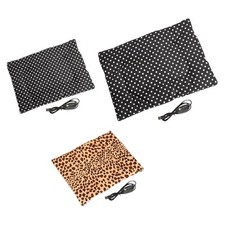 Pet Heating Pad Cat Dog Warmer Bed Kennel Pad Electric Pad, Portable Cushion