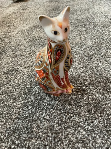 Royal crown derby siamese - crown,