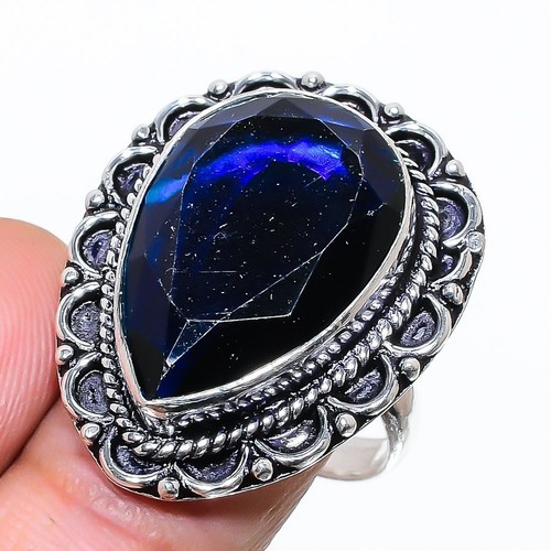 Blue tanzanite gemstone - blue,
