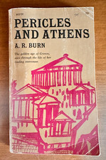 Pericles and Athens by A.R. Burn Vintage 1962 Book 1st Collier Edition Rare
