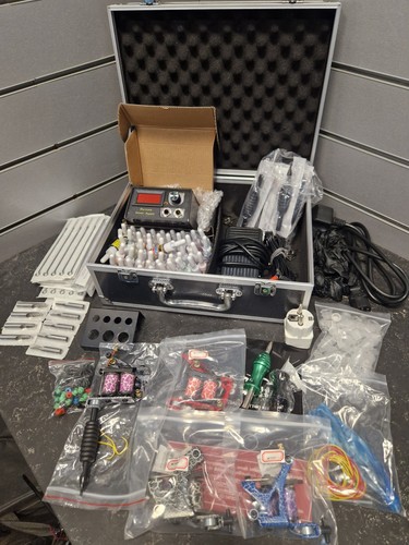 Tattoo kit setup pedal - , guns