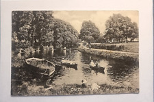 Hythe Postcard C1910 Pleasure Rowing Boats On The Canal Kent