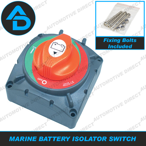 Battery isolator switch 12mm - battery,