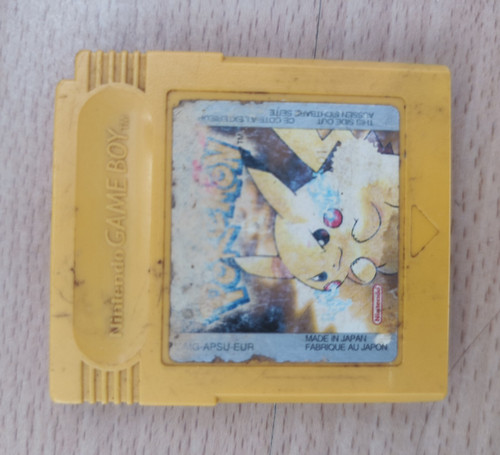 Nintendo pokémon yellow - nintendo,