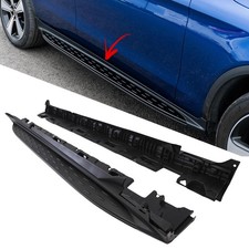 FOR MERCEDES GLC X253 & COUPE C253 15-22 BLACK SIDE STEPS RUNNING BOARDS PAIR