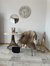 Exclusive Reindeer Hide Skin 132x102 cm Scandinavian Rug Prime Quality Real #620