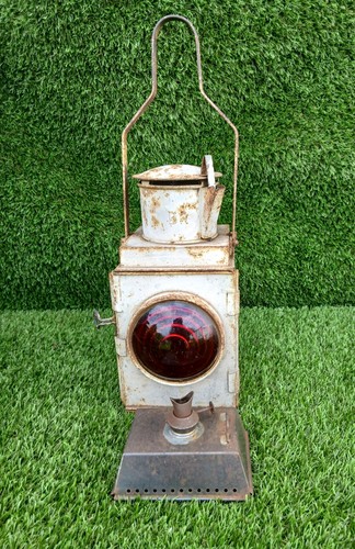 Vintage railway rear red - br,