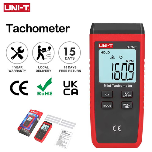 Mini digital laser tachometer - laser,