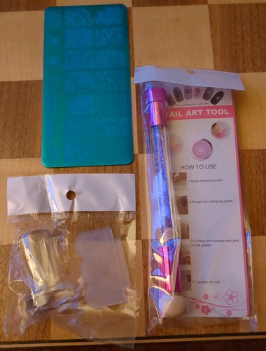 4pc flower lace - flower, nail