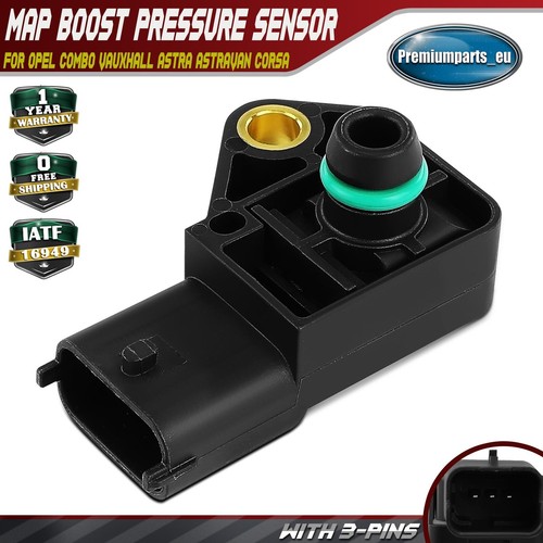 Map boost pressure - map, sensor
