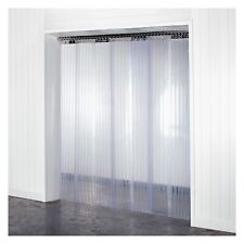 PVC Strip Curtain Heavy Duty DOUBLE RIBBED Kit - 2m (w) x 2.5m (d) - 200mm x 2mm