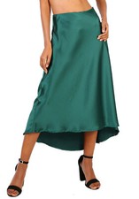 Elegant Asymmetrical Satin