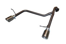 Sport muffler exhaust for