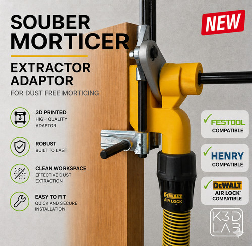 Souber mortice jig dust