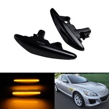 Smoked LED Side Indicator Repeater Light For Mazda 6 GH Atenza MX-5 ND RX-8 LCI