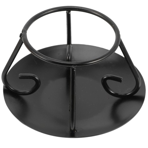 Cast iron cauldron - cauldron, holder