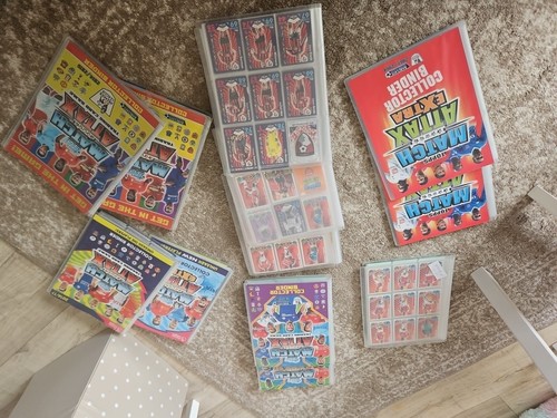 Match attax binders from 2007 - binders,