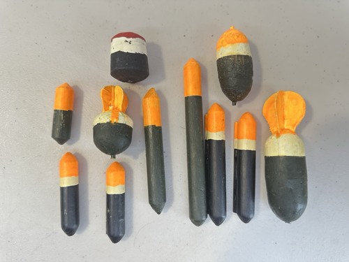 Vintage handmade fishing float - handmade,