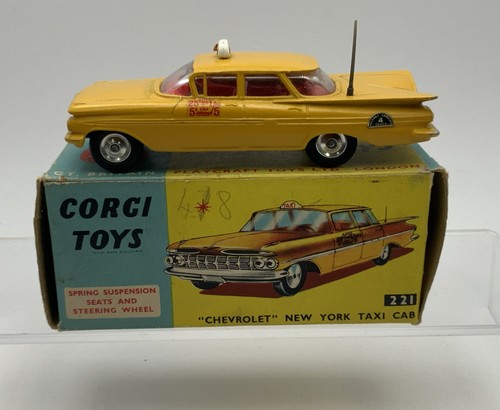 Corgi 221 chevrolet impala new - corgi,