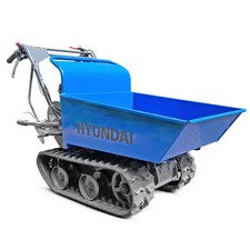 Hyundai HYTD300 Mini Dumper Power Barrow Loader 300kg Load Petrol 196cc Tracked