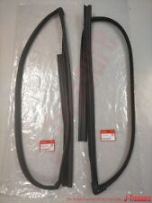 HONDA CIVIC EK# 2D 3D 96-00 Genuine Front Door Run Channel Right & Left Set OEM