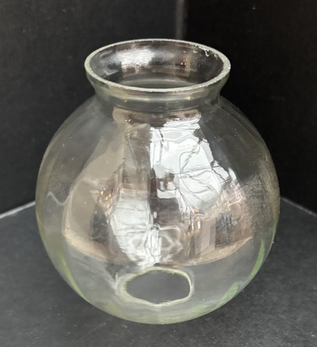 Vintage clear glass shade - clear,