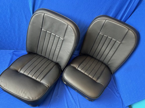 Mgb leather seats pair - leather,