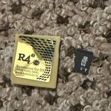 R4 Gold Pro Cartridge for DS/3DS/2DS 32GB SD Card, 