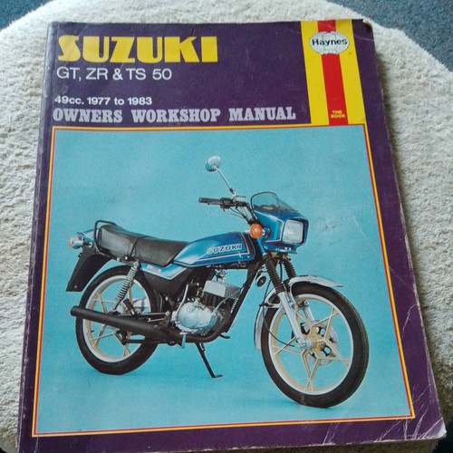 Suzuki ts 50 haynes - suzuki, gt,zr