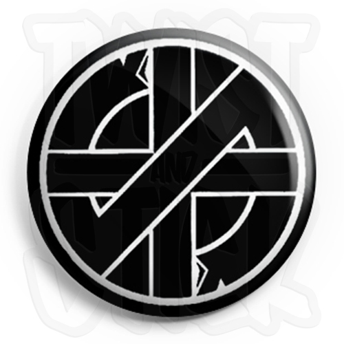 Crass symbol logo button - symbol,