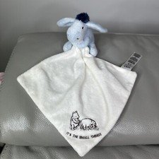 M&S EEYORE COMFORTER BABY SOFT