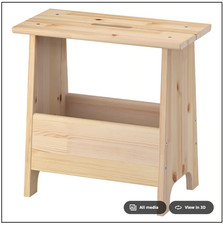 New IKEA PERJOHAN Wood Stool