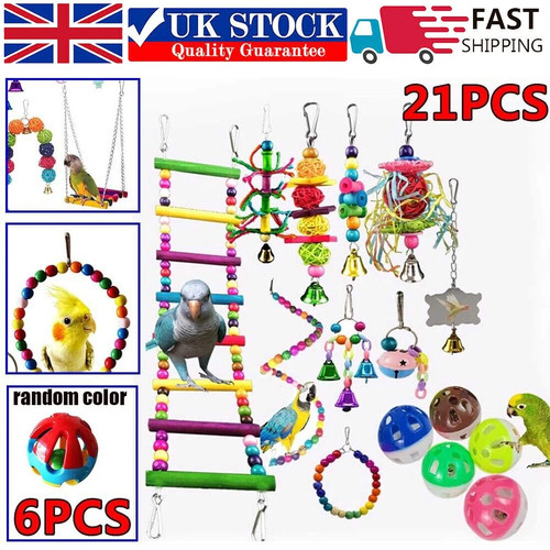 Pack parrot toys set - pack, metal