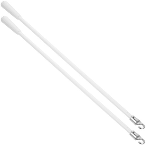 Pcs white fiberglass blind - 2,