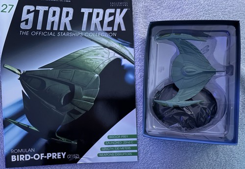 Star trek eaglemoss romulan - star,