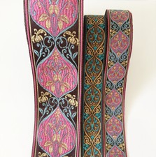Embroidered Ethnic Ribbon Trim