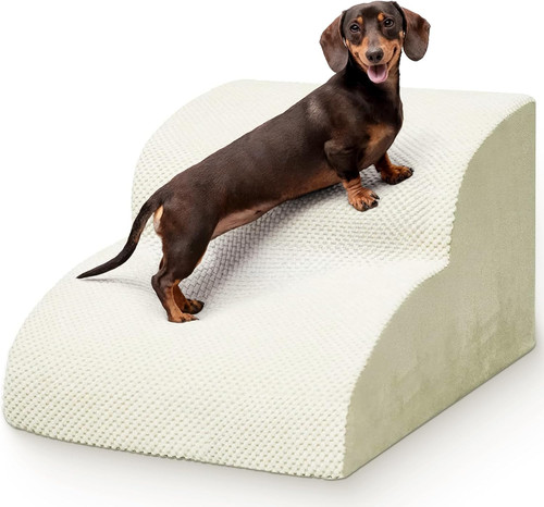 Step dog stairs - step,