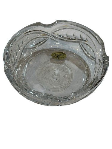 Vtg hand cut - cut, ashtray