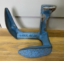 Vintage Langlauf Cobblers Last Cast Iron Door Stop Cross Country Ski