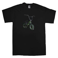 MINI ROCKER BIKE FREESTYLE WILDCAT GREEN BLACK MINI BMX KIDS T SHIRT LARGE