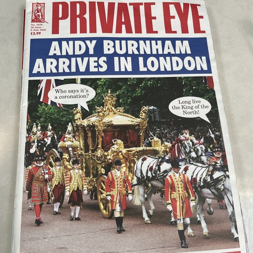Private eye magazine june - eye,