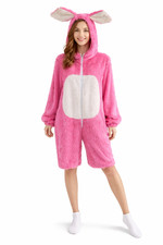 Ladies Pink Easter Bunny