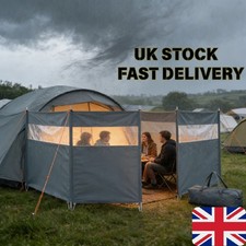 Camping Windbreak 5m 3 Sided